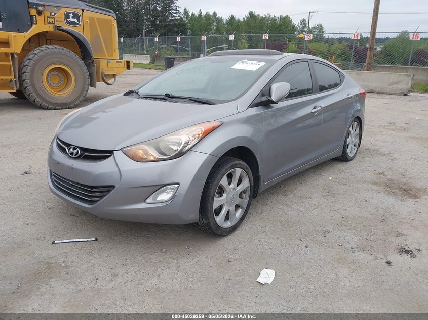 2013 Hyundai Elantra Limited KMHDH4AE4DU671094 photo 1