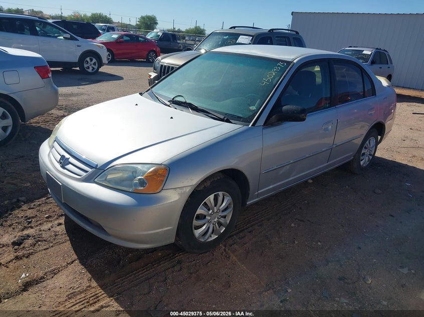 2002 Honda Civic Lx 1HGES16512L036288 photo 1