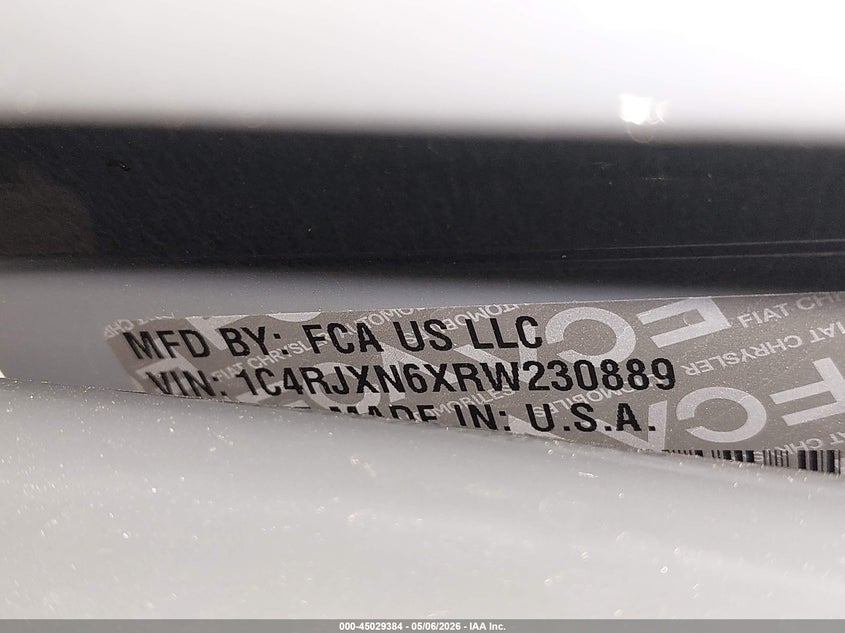 2024 Jeep Wrangler 4Xe Willys 4Xe VIN: 1C4RJXN6XRW230889 Lot: 45029384
