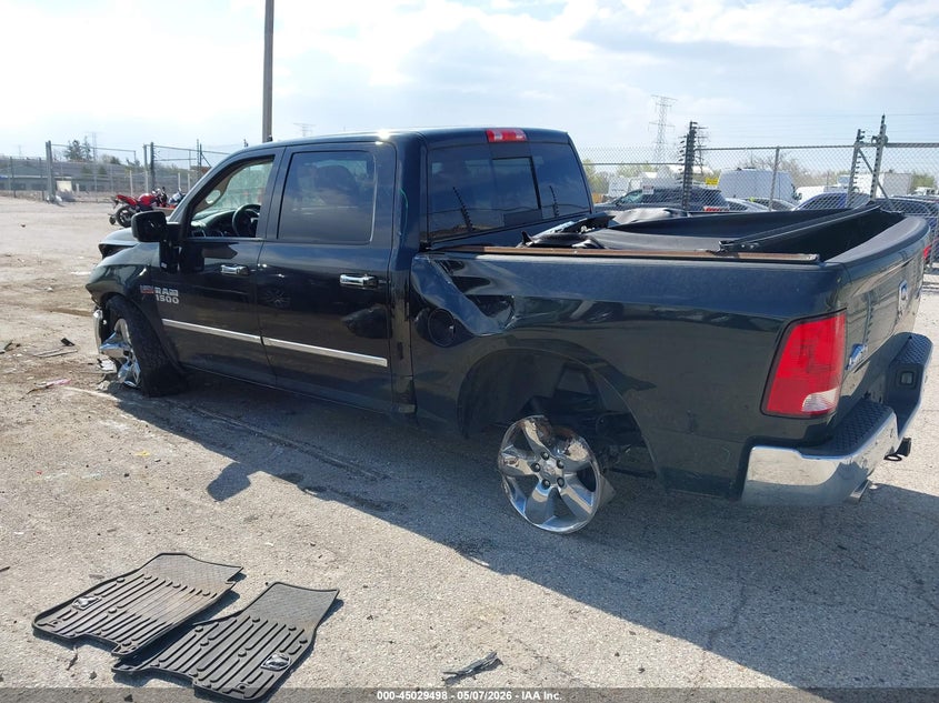Vin: 3c6rr7lt1hg641071, lot: 45527012, ram 1500 big horn  4x4 5'7 box 20173