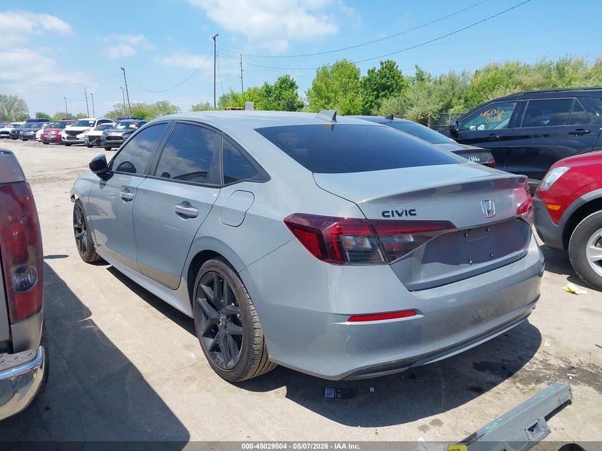 Vin: 2hgfe2f51th527623, lot: 45527018, honda civic sport 20263