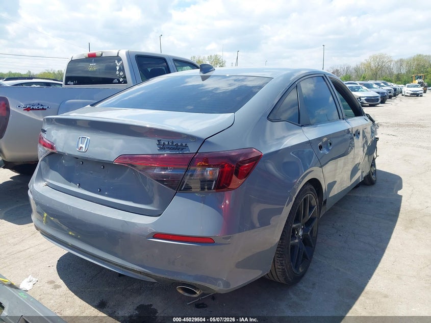 Vin: 2hgfe2f51th527623, lot: 45527018, honda civic sport 20264