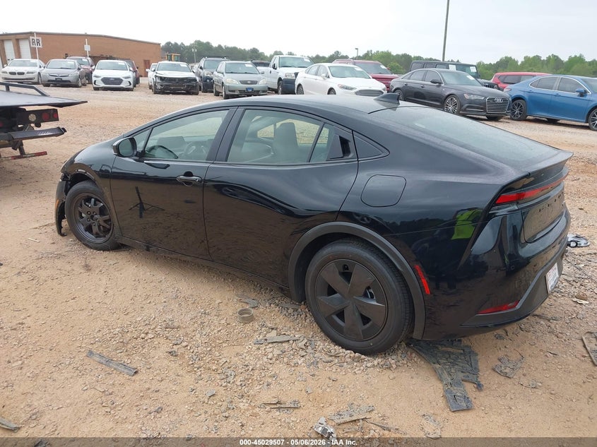 Vin: jtdacaau5t3079185, lot: 45527021, toyota prius le 20263