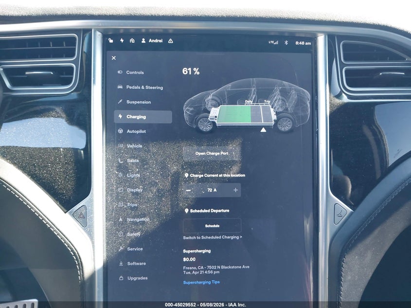 2016 Tesla Model X 60D/P100D/P90D VIN: 5YJXCAE49GF012960 Lot: 45029552