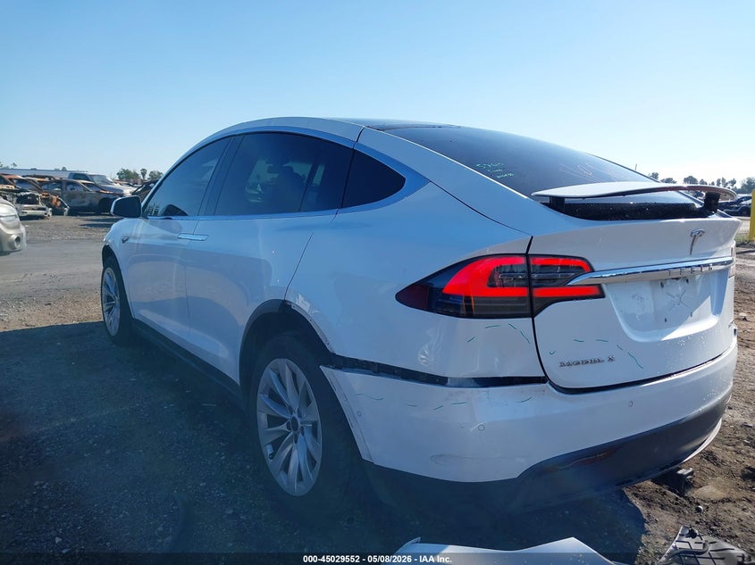 Vin: 5yjxcae49gf012960, lot: 45527066, tesla model x 60d/p100d/p90d 20163