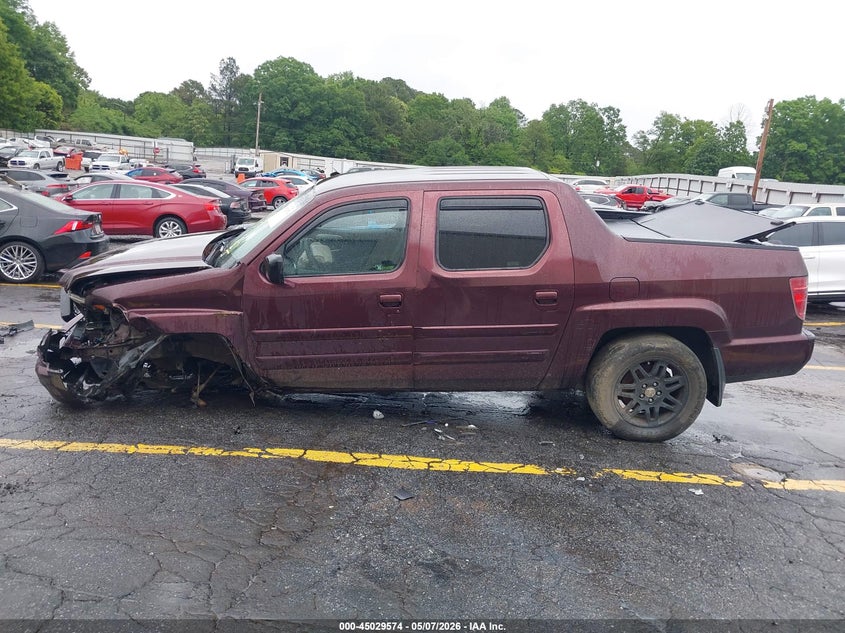 HONDA RIDGELINE 2009 VIN 5FPYK16449B104770