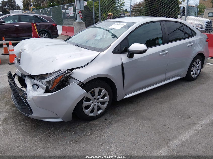 2021 Toyota Corolla Le 5YFEPMAE3MP198510 photo 1