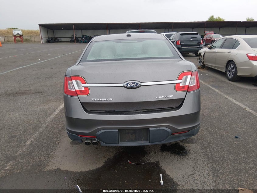 2012 Ford Taurus 3.5 Limited grey Lot 111045029670 Vin 1FAHP2FW9CG101111