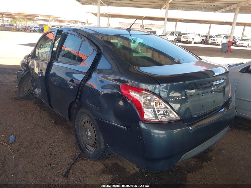 Vin: 3n1cn7ap4fl955112, lot: 45527222, nissan versa 1.6 s 20153