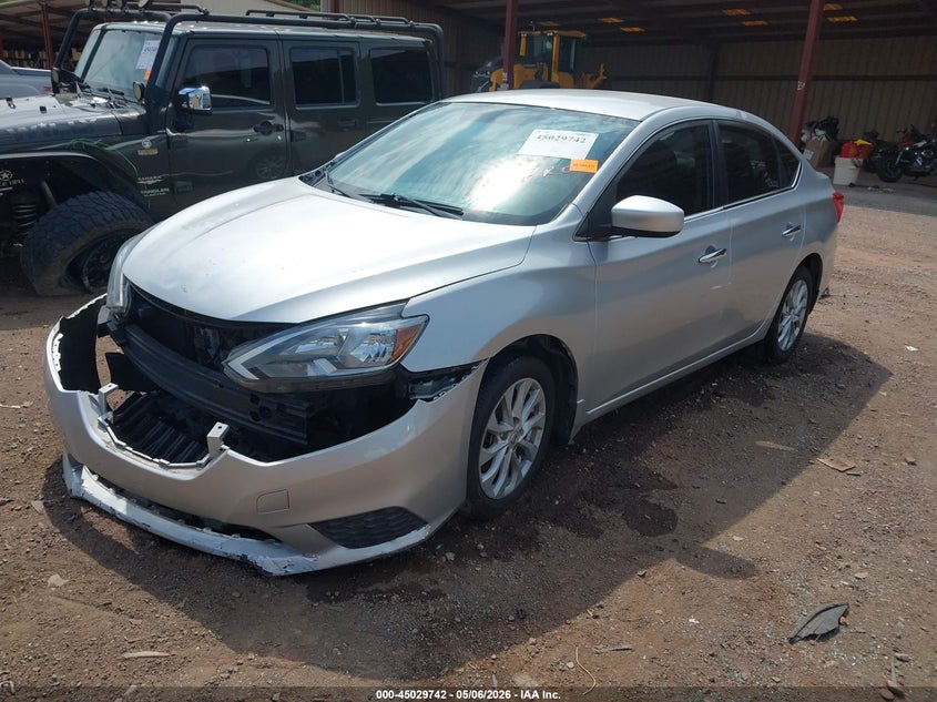 2019 Nissan Sentra Sv 3N1AB7AP1KY418047 photo 1