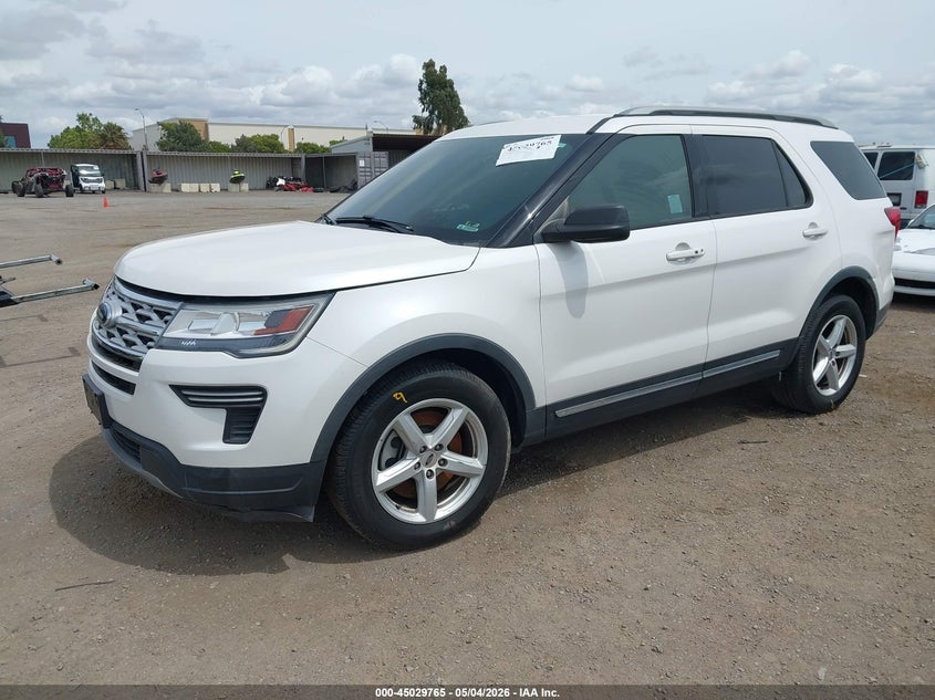 Vin: 1fm5k7d85kga09968, lot: 45527279, ford explorer xlt 20192