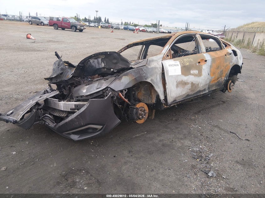 2019 Honda Civic Ex JHMFC1F31KX008870 photo 1