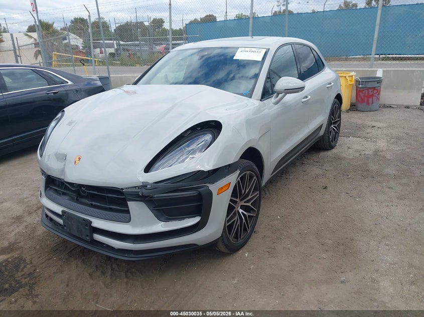 Vin: wp1aa2a52slb00205, lot: 45527549, porsche macan t 20252