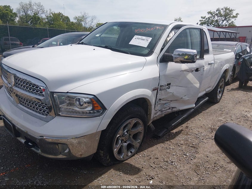 Vin: 1c6rr7vt8gs302554, lot: 45527584, ram 1500 laramie 20162