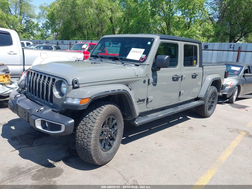 Vin: 1c6jjtag0pl505129, lot: 45527664, jeep gladiator sport s 4x4 20232
