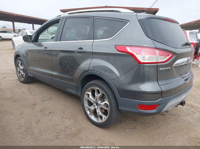 Vin: 1fmcu9j98fub07636, lot: 45527726, ford escape titanium 20153