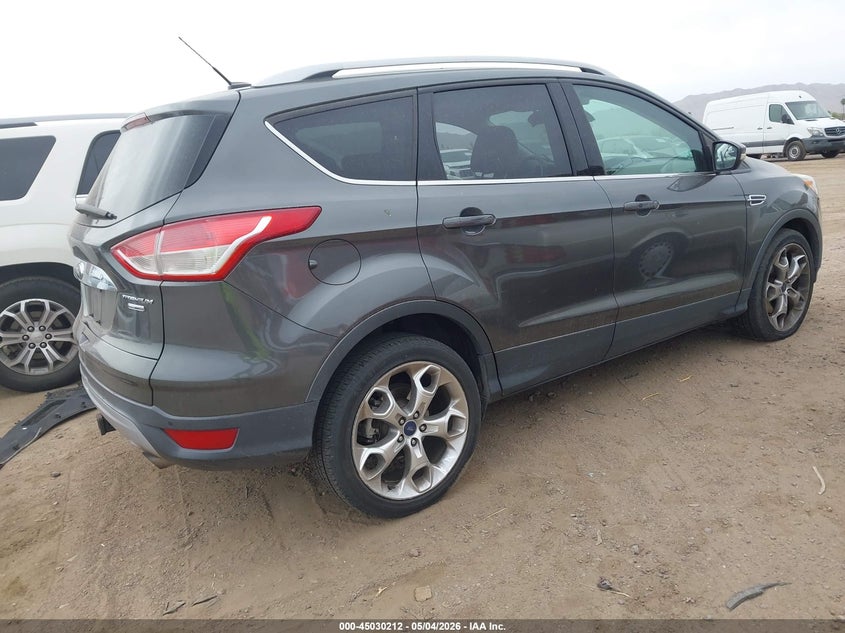 Vin: 1fmcu9j98fub07636, lot: 45527726, ford escape titanium 20154