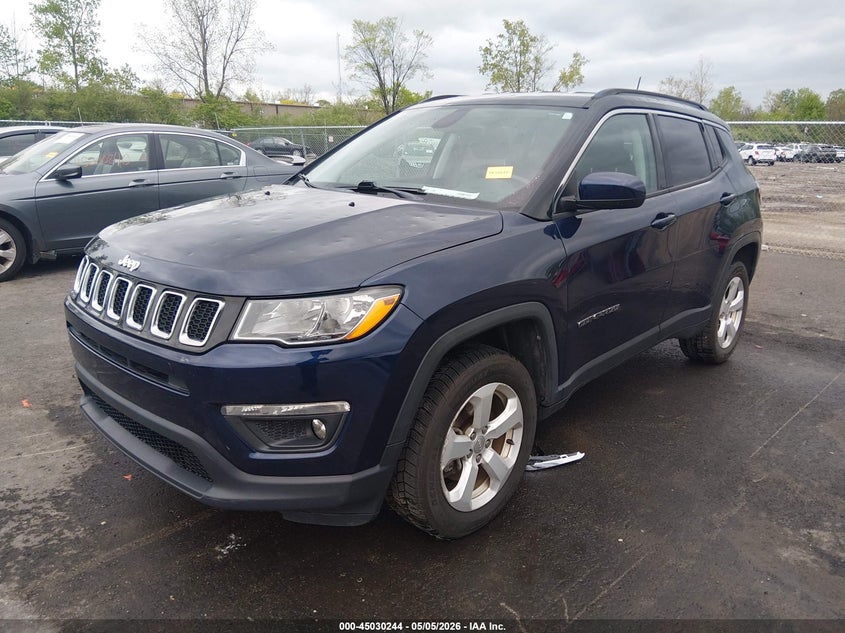 Vin: 3c4njdbb2jt252474, lot: 45527758, jeep compass latitude 4x4 20182