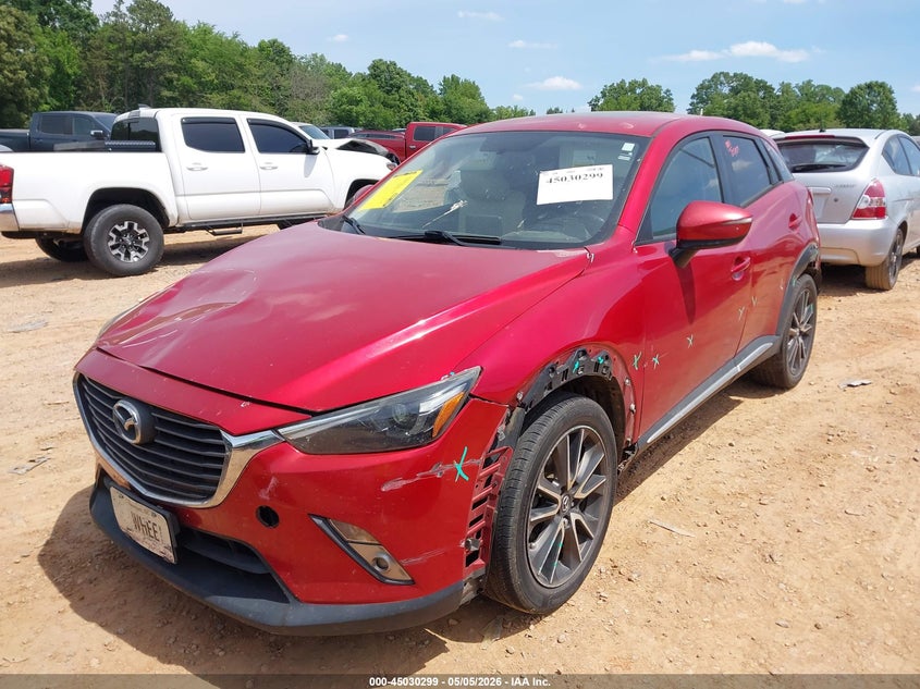 Vin: jm1dkbd75g0107795, lot: 45527813, mazda cx-3 grand touring 20162