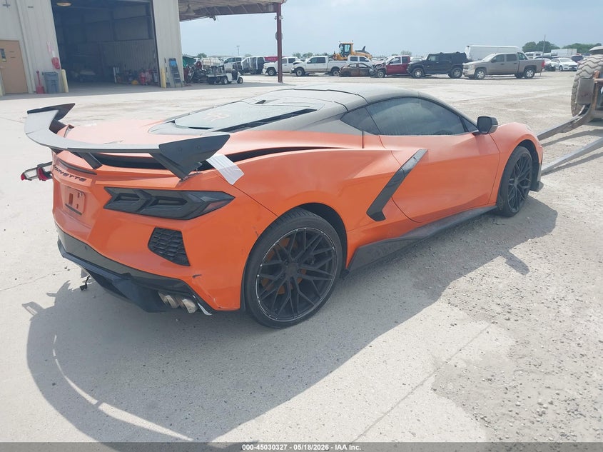 Vin: 1g1yb2d44n5107058, lot: 45527841, chevrolet corvette stingray rwd  2lt 20224