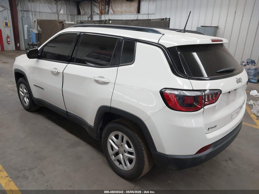 Vin: 3c4njcab7jt469482, lot: 45527856, jeep compass sport fwd 20183
