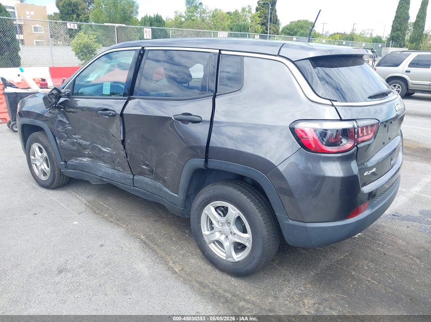 Vin: 3c4njdab5nt220349, lot: 45527867, jeep compass sport 4x4 20223