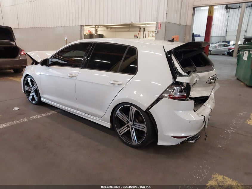 2016 VOLKSWAGEN GOLF R auction photo 3