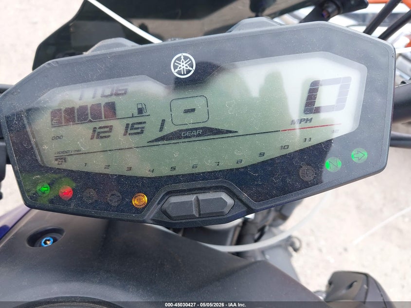 2018 Yamaha Mt07 VIN: JYARM27E0JA000967 Lot: 45030427