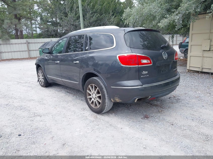 Vin: 5gakrckd3dj185534, lot: 45527999, buick enclave leather 20133
