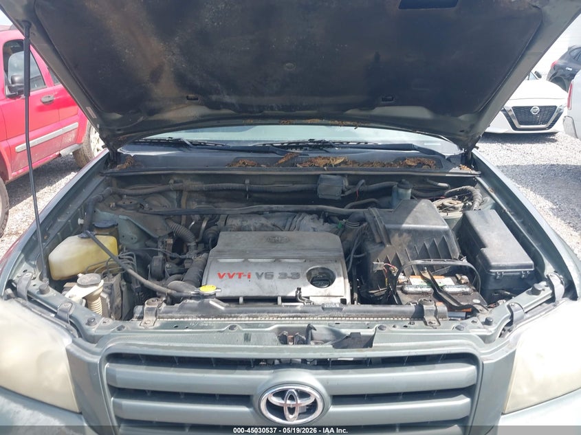 2006 Toyota Highlander V6 VIN: JTEGP21A260120576 Lot: 45030537