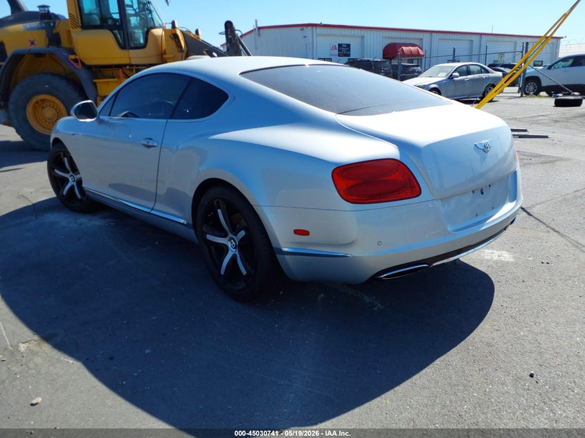 Vin: scbfr7za2cc076877, lot: 45528258, bentley continental gt 20123