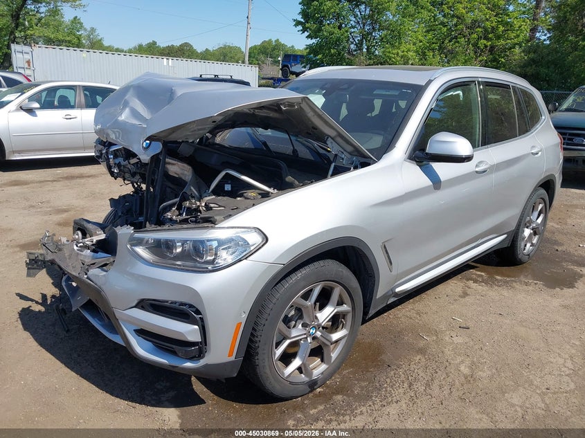 2020 BMW X3 auction photo 2