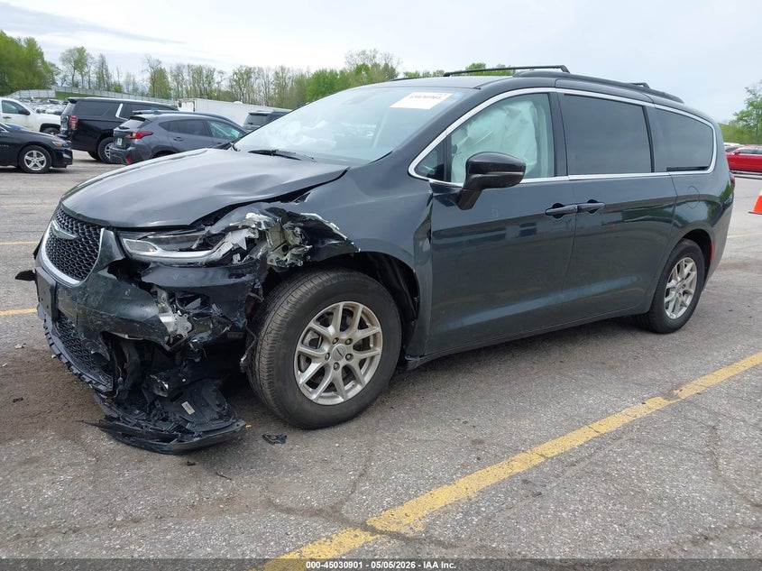 Vin: 2c4rc1bg6nr145989, lot: 45528418, chrysler pacifica touring l 20222