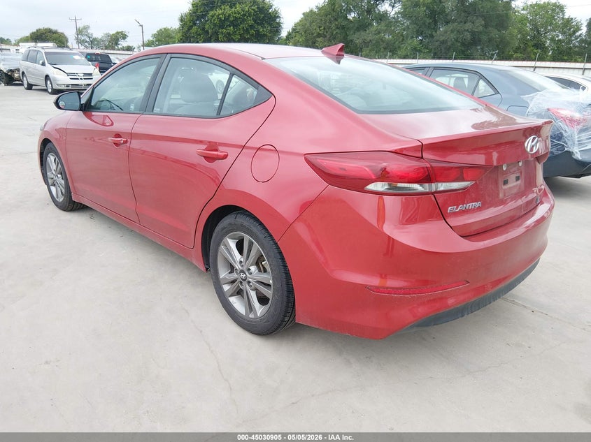 VIN 5NPD84LF2JH269252 2018 HYUNDAI ELANTRA SEL