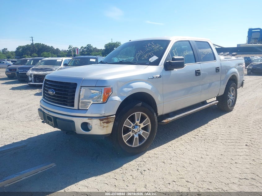 Vin: 1ftfw1ef8efb13680, lot: 45528461, ford f-150 stx 20142