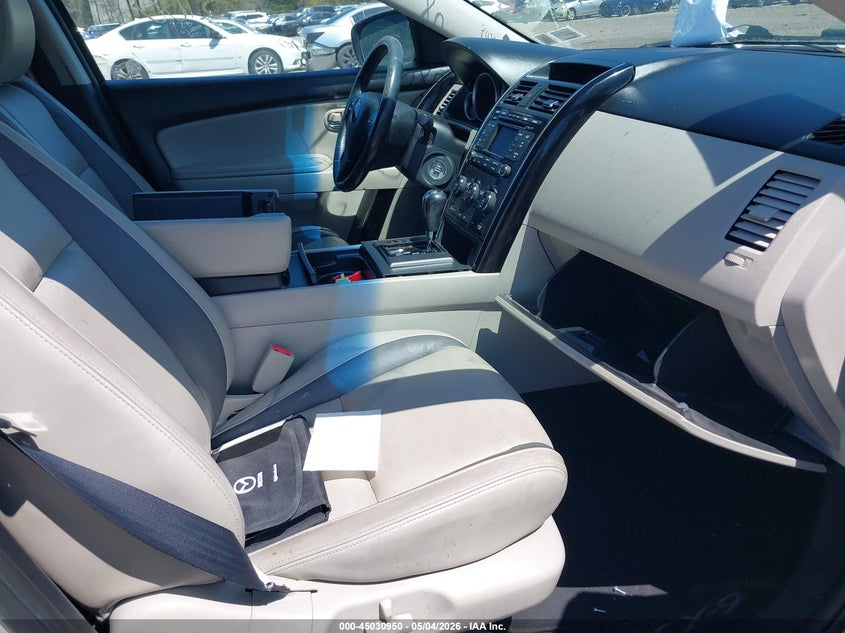 2012 Mazda Cx-9 3.7 Cx-9 Touring white Lot 111045030950 Vin JM3TB3CV5C0367455