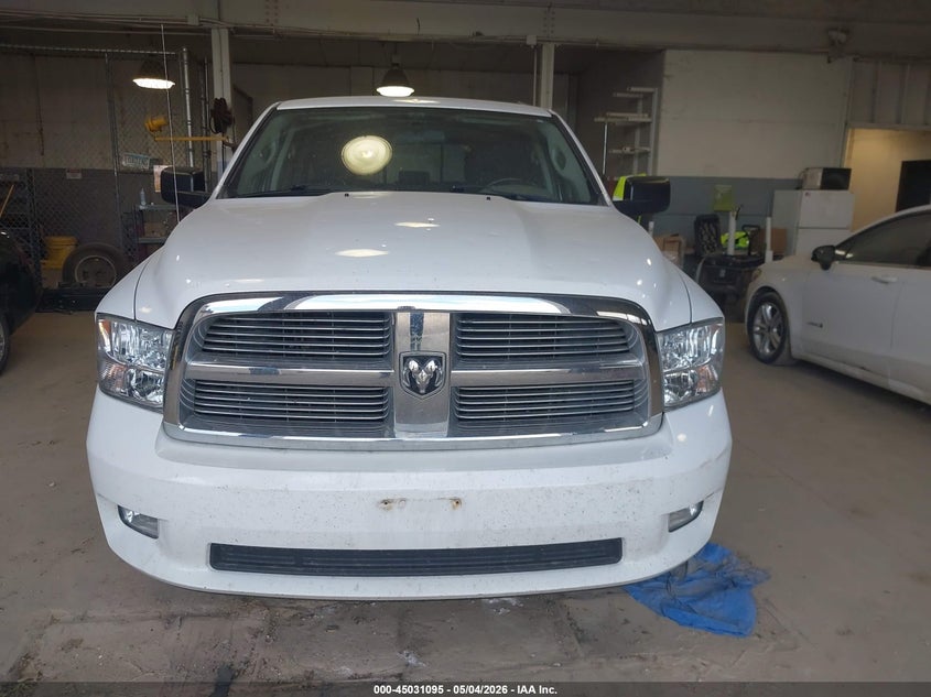1C6RD7GT0CS154681 2012 Ram 1500 5.7 Ram Slt white