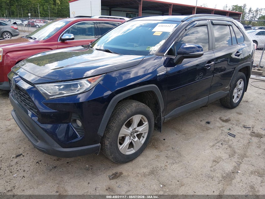 2019 Toyota Rav4 Hybrid Xle 2T3RWRFV2KW035795 photo 1