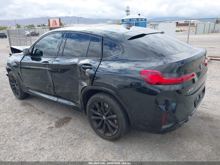 Vin: 5ux33dt06r9u60391, lot: 45528659, bmw x4 xdrive30i 20243