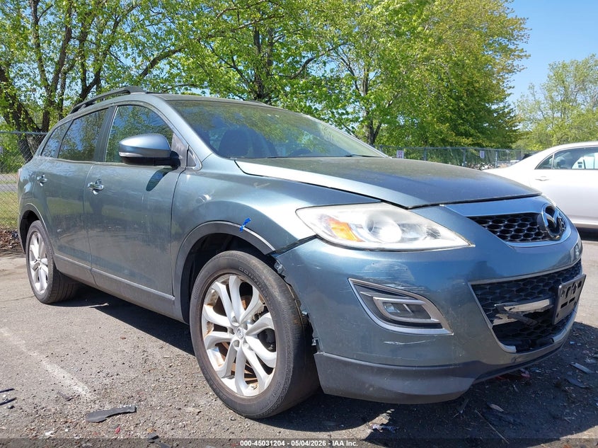 JM3TB2DA3C0363524 2012 Mazda Cx-9 3.7 Cx-9 Grand Touring grey