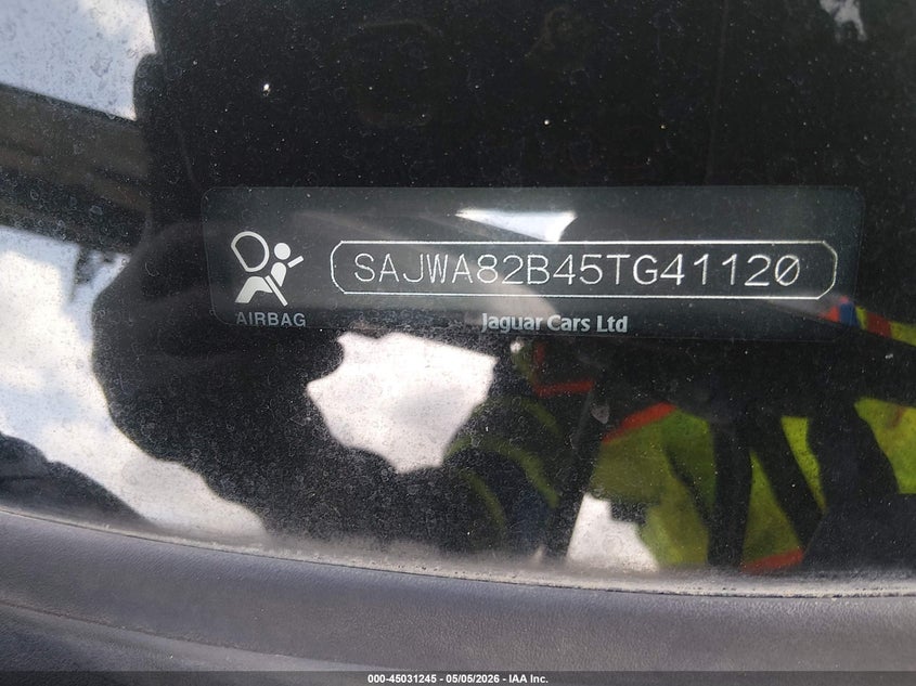 2005 Jaguar Xj Super V8 VIN: SAJWA82B45TG41120 Lot: 45031245