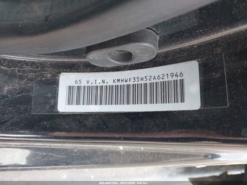 2002 Hyundai Sonata Gls/Lx VIN: KMHWF35H52A621946 Lot: 45031263
