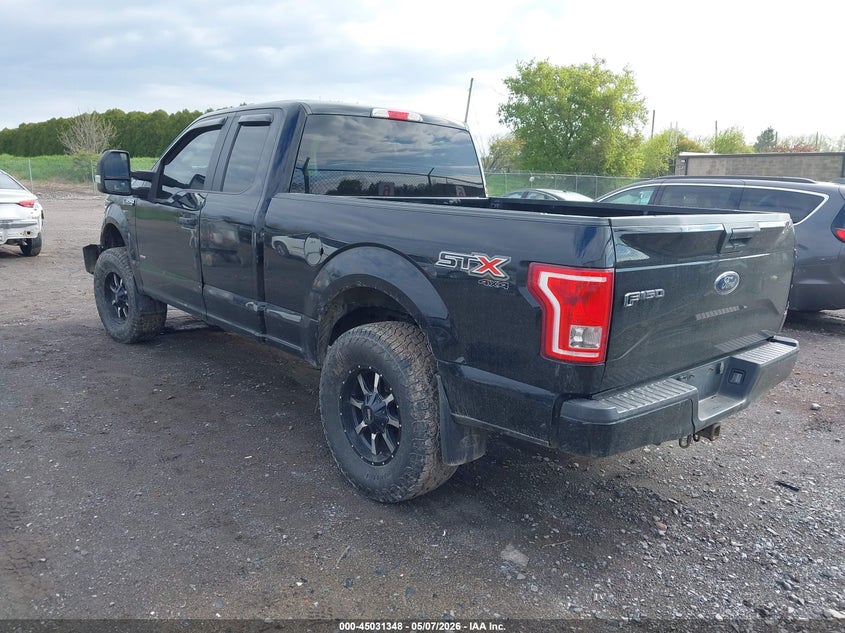Vin: 1ftex1ep2hfc48644, lot: 45528865, ford f-150 xl 20173