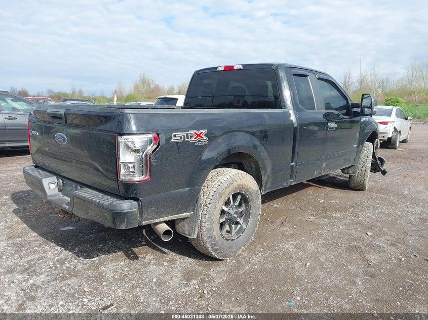 Vin: 1ftex1ep2hfc48644, lot: 45528865, ford f-150 xl 20174