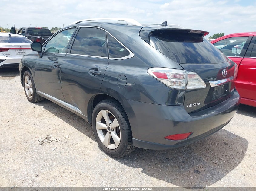 Vin: 2t2bk1ba3ac053440, lot: 45528882, lexus rx 350 20103