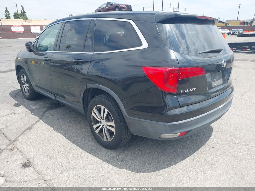 Vin: 5fnyf5h51gb017898, lot: 45528938, honda pilot ex-l 20163
