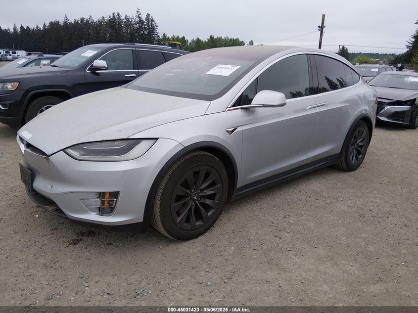 2018 TESLA MODEL X auction photo 2