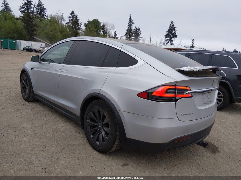 2018 TESLA MODEL X auction photo 3