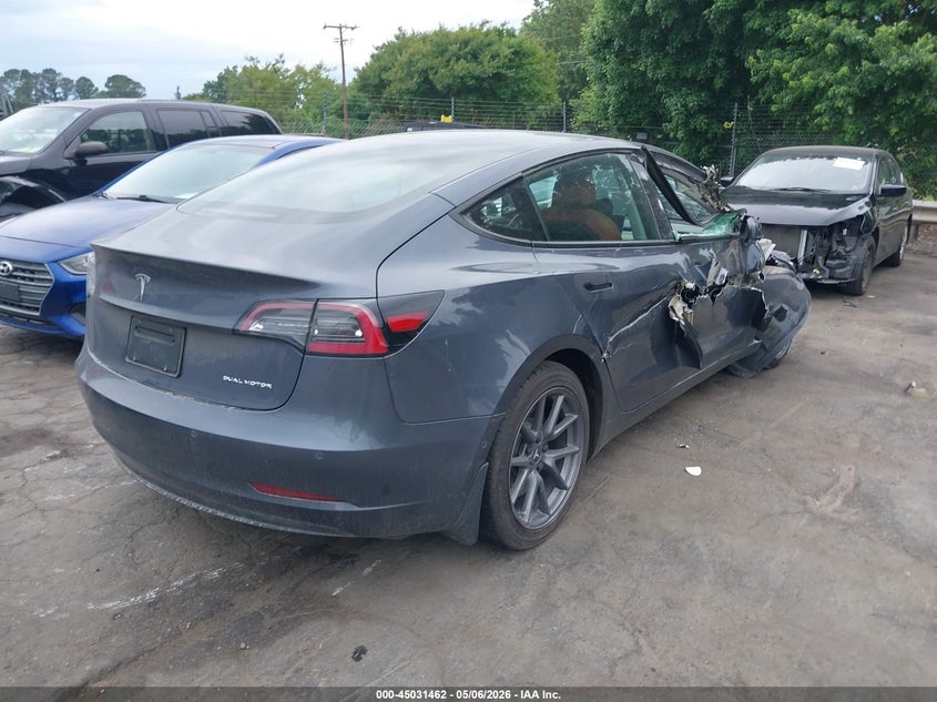 Vin: 5yj3e1eb1nf264464, lot: 45528979, tesla model 3 long range dual motor all-wheel drive 20224