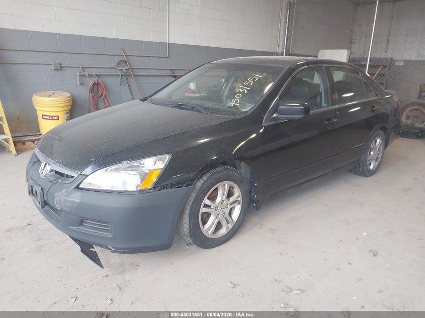 2007 Honda Accord 2.4 Ex 1HGCM568X7A076715 photo 1